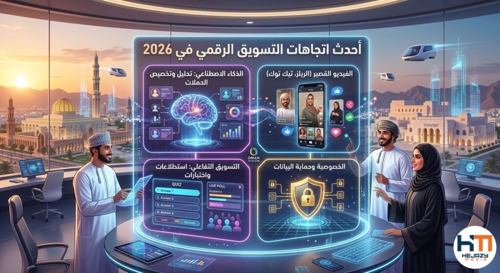 أحدث اتجاهات التسويق الرقمي في 2026