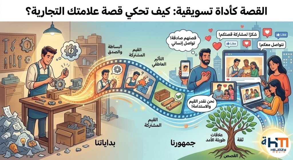 كيف تحكي قصة علامتك التجارية؟